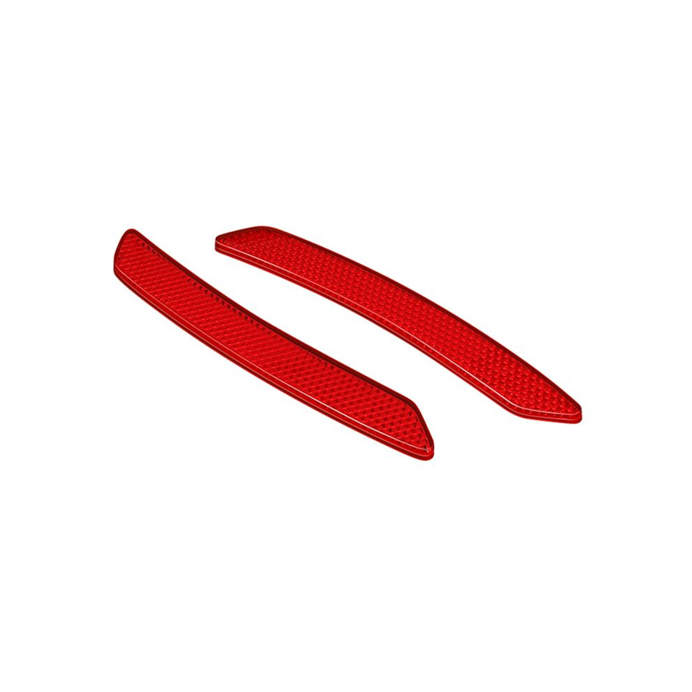 2Pc Car Wheel Eyebrow Reflective Sticker Trim Universal Car Reflector Strip-Safety Warning Tape Reflective Sticker A Dark/Light 6032983536867