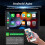Car 10.1 Inch  Portable Screen GPS Navigation Display Wireless Carplay Android Auto MP5 Player 2+64G 1