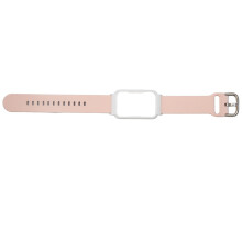Pulseira à prova d'água para smartwatch, leve e respirável. Inclui protetor de tela. Pulseira de substituição com capa para maior proteção do