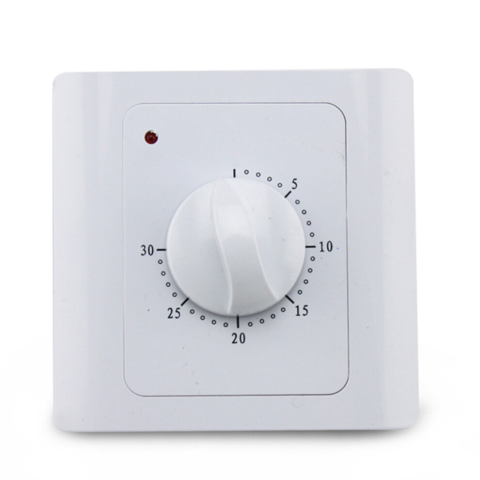 High-Accuracy Programmable Timer Switch For Electric Fans, Mechanical Countdown For Efficient Time Management 9433291617830