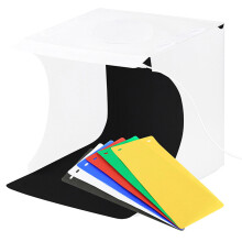 Photographer's Dream, Portable Photo Studio Non-Reflective EVA Backdrop Foldable Shooting Tent For Small Item High Brightness Photography