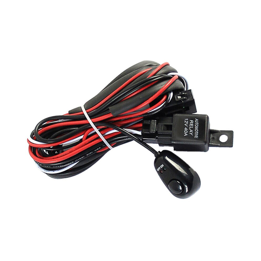 Professional Wiring Harness Kit For Your Led Bar Upgrade, Power Relay With Blade Fuse Protection, Multi-Mode Ing Control For Off-Road Light 9169997121769