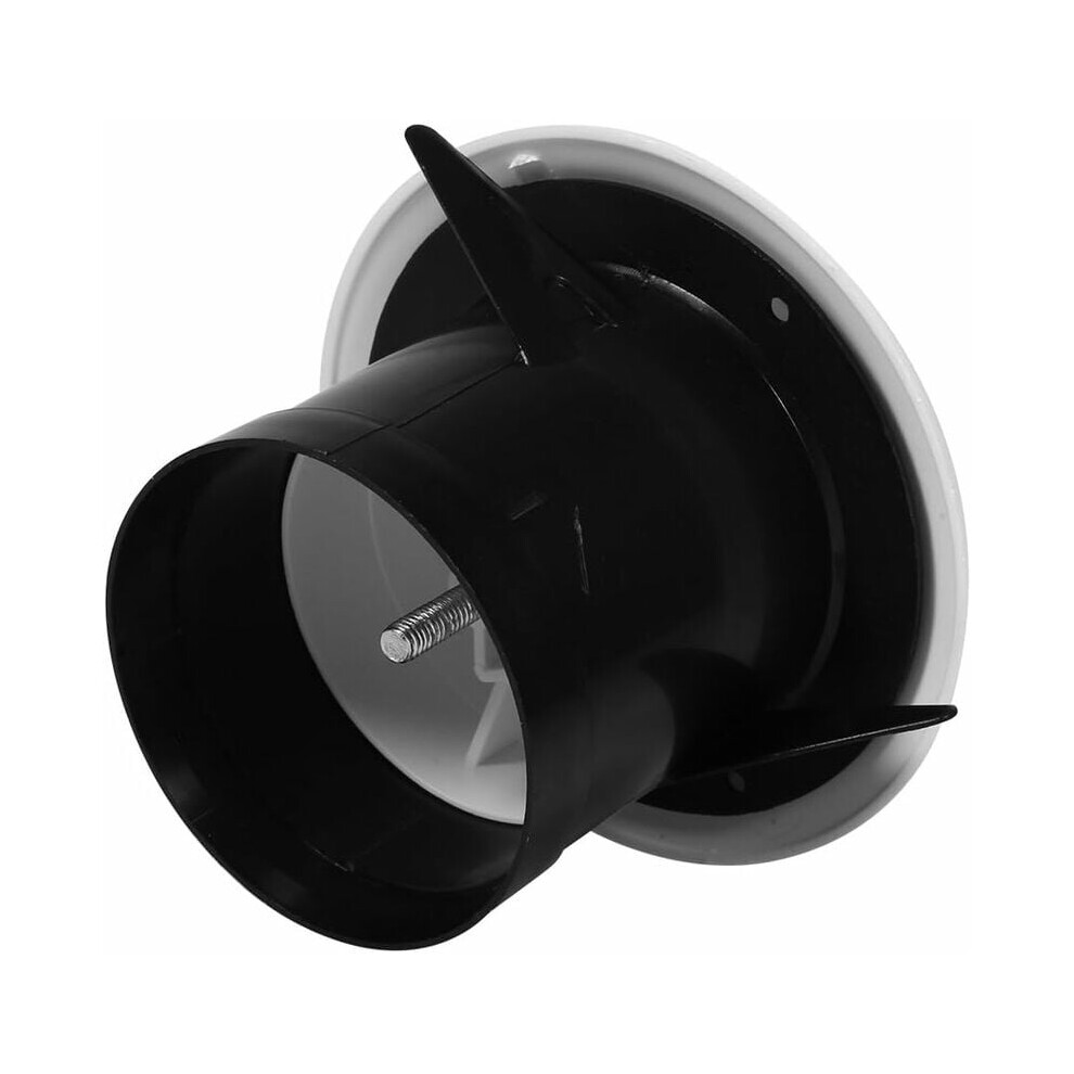 Quality Abs Air Vent Cover, Round Soffit Exhaust Vent With Adjustable Airflow For Optimal Ventilation Control In Various Spaces, Easy To Install 9169997121837