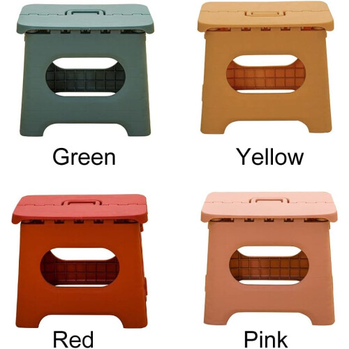 Step Stool For Home Office, Compact Storage Non-slip Surface Folding Step Stool, Portable Stool With High Weight Capacity For Safe Convenient Use 2