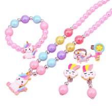 Princess Parade: Includes Necklace, Bracelet, Rings, Earrings Costume Jewelry Set, with Beautiful Colorful Design and Comfortable All-Day Wear for