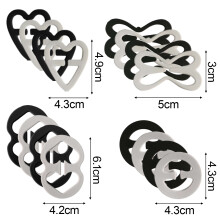 Skjulte skulderstropper, BH-remklemmer med ergonomisk design og racerback-holder, justerbare, højdejusterbare, skridsikre BH-stropper til kvinder,