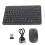 Wireless Bluetooth Keyboard & Mouse Set, Portable, Black 2