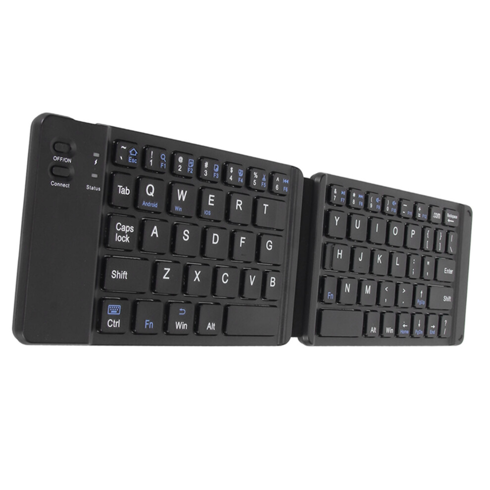 Slim Foldable Bluetooth Keyboard For Windows Tablets & Phones - Black 5031369981117