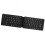 Slim Foldable Bluetooth Keyboard for Windows & Phone, Black, 120mAh 12