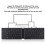Slim Foldable Bluetooth Keyboard for Windows & Phone, Black, 120mAh 3