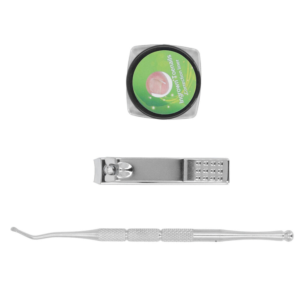 50 Pack Ingrown Toenail C Strips with Nail Lifter & Clipper - Toenail Care Kit