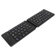 Slim Foldable Bluetooth Keyboard for Windows & Phone, Black, 120mAh