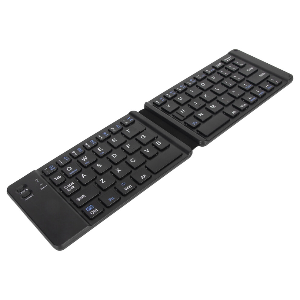 Slim Foldable Bluetooth Keyboard For Windows & Phone, 120Mah Black 9391377279429