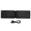 Slim Foldable Bluetooth Keyboard for Windows & Phone, Black, 120mAh 2