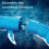 Remote Control Whale Diving Toy 2.4G, Blue, 8.5oz, 3.7V Battery 10