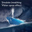 Remote Control Whale Diving Toy 2.4G, Blue, 8.5oz, 3.7V Battery 7