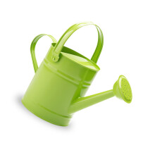 1.5L Iron Watering Can for Outdoor Watering Long Spout-Green