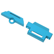 Premium Aluminum Battery Plate for 1/10 Slash 2WD Blue Easy Install