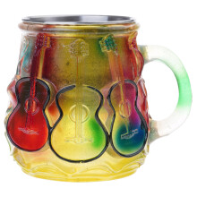 Creatieve Gitaarkunstmok Glas Muzikale Koffiekop Uniek cadeau