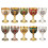 2Pcs 30ml Wine Cup Vintage Medieval Goblet Drinking-Qinggu 2