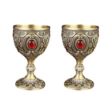 2Pcs 30ml Wine Cup Vintage Medieval Goblet Drinking-Qinggu