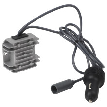 12V-zu-30V-Adapter DC-Netzteil Außenadapter 66 57 22mm Aluminiumgehäuse Konstruktion Natürliches Kühlsystem