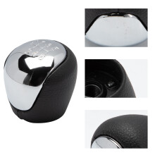 Krom 6-trinns girspak girspak Håndball 10mm gjenge med PU-skinn FOR Hyundai I30 Ix35