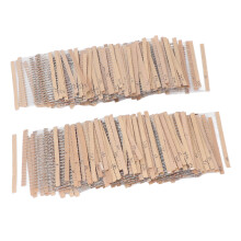 Kit d'assortiment de 3120 résistances à film carbone 1Ω‑10MΩ 1/4W pour l'électronique DIY