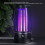USB Insect Killer Shock Trap Indoor Outdoor LED Fly Bug Bug Zapper Black 4