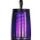 USB Insect Killer Shock Trap Indoor Outdoor LED Fly Bug Bug Zapper Black 7