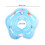 Kinderhalsring mit Doppel-Luftventil, PVC, Blau, 39x9cm 2