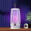 Piège à insectes LED intérieur/extérieur blanc 220V avec USB 5
