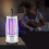 Piège à insectes LED intérieur/extérieur blanc 220V avec USB 4