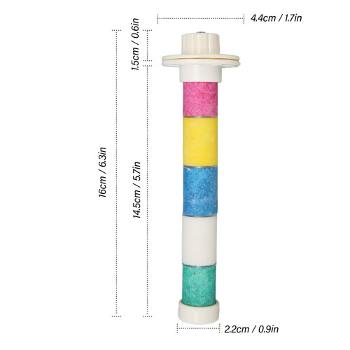 Long-Lasting Quartz Bird Perch - Grind Claws & Beak with Easy Installation 1