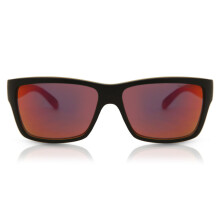 BLOC Sunglasses RISER Matte Black with Red Mirrored CAT.3 Lenses XR1