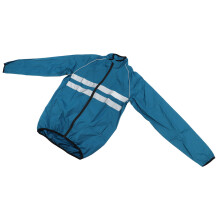 Herren-Navy-Blau Winddichte, Wasserdichte Radjacke für Mountain- und Offroad-Fahrten
