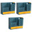 3Szt Dark Blue Chopstick Holder Kitchen Storage Rack Practical ABS 3