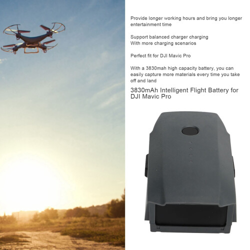 3830mAh 11.4V Drone Battery for Mavic Pro Prolonged Flight Time 2