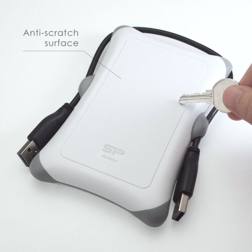 Disco duro externo - SILICON POWER - A30 - 1 TB - USB 3.0 - Blanco 1