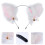 2Pz Cerchietti Decorativi Orecchie Gatto Per Masquerade 3