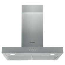Indesit IHBS6.5LMX 60 cm Chimney Cooker Hood - Stainless Steel