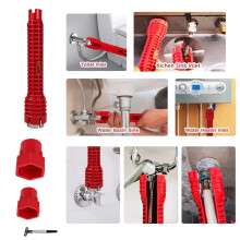 Faucet And Sink Installer, Premium Quality Anti-Slip Multifunctional Pipe Wrench For Plumbing, Suitable For Sink Bathroom Kitchen Toilet Repair And