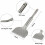Efficient Concrete Grooving SDS-max Tile Chisel, Carbide Bits For Quick Renovation Work And Masonry Applications (165Mm X 75Mm) 2
