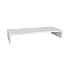 Support de moniteur robuste, design ergonomique pour ordinateurs portables et écrans d'ordinateur, étagère de bureau en matériau de qualité avec