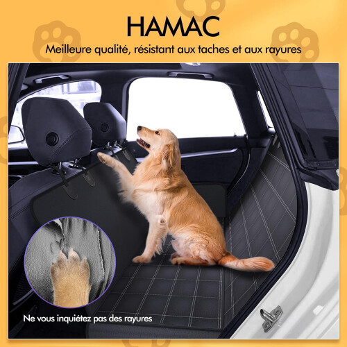 Universal Σύντροφος για Σκύλους στο Αυτοκίνητο, Ανθεκτικό Κάλυμμα Πίσω Καθίσματος 1