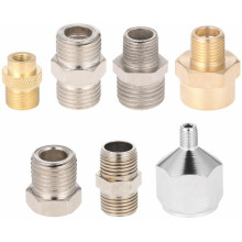Herramientas de pintura de precisión, el juego de conectores flexibles ofrece accesorios fiables para pistolas pulverizadoras para diversas
