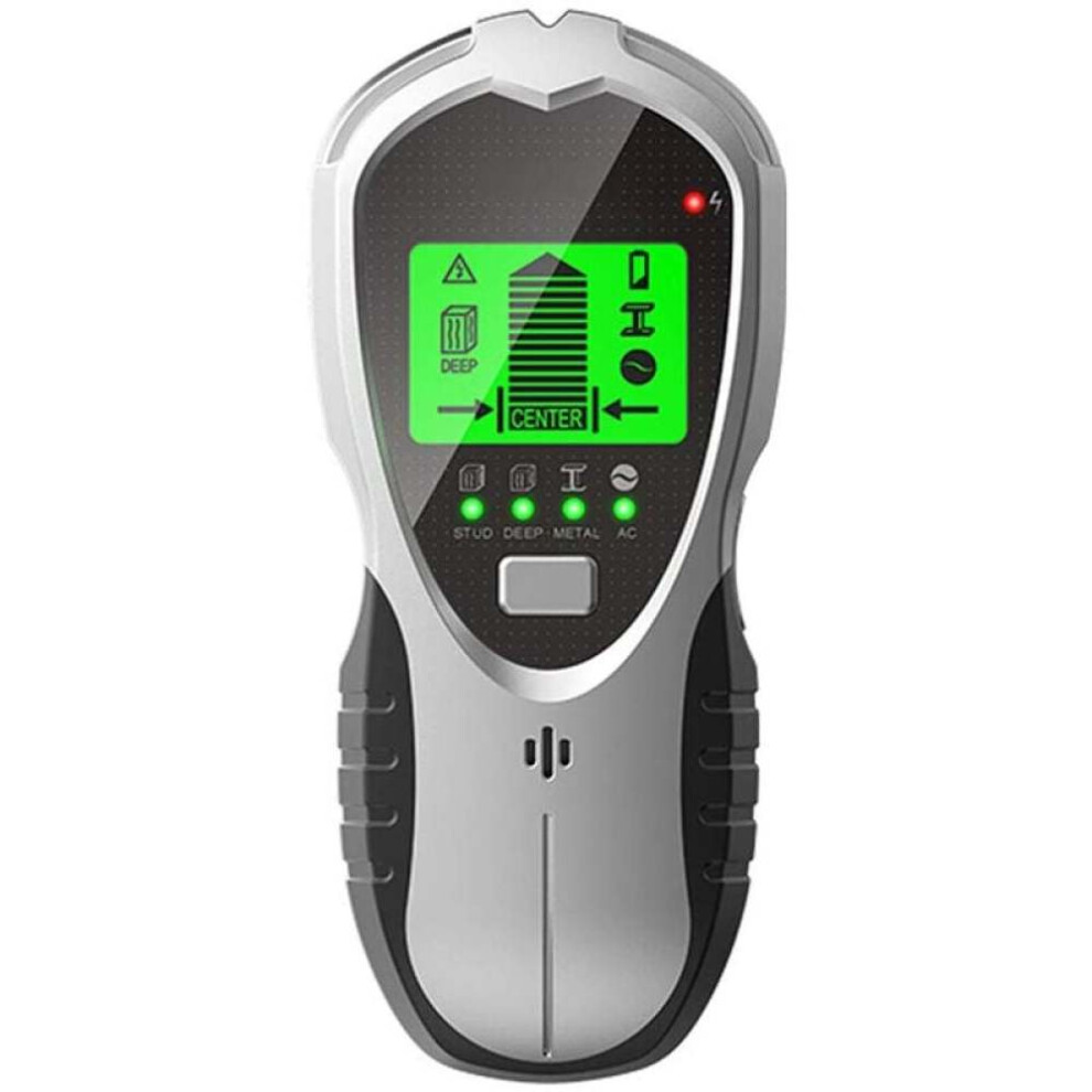 Wooden Beam Center Lookup Tool For Home Renovation, Ac Wire Stud Detection Device With Led Lcd Backlight Screen And Advanced Sensor, Digital Metal 9173940258105