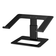 Maksimer din produktivitet: Ergonomisk design til bærbar computer, justerbar højde til 10-17 tommer bærbare computere, understøtter op til 5,5 kg
