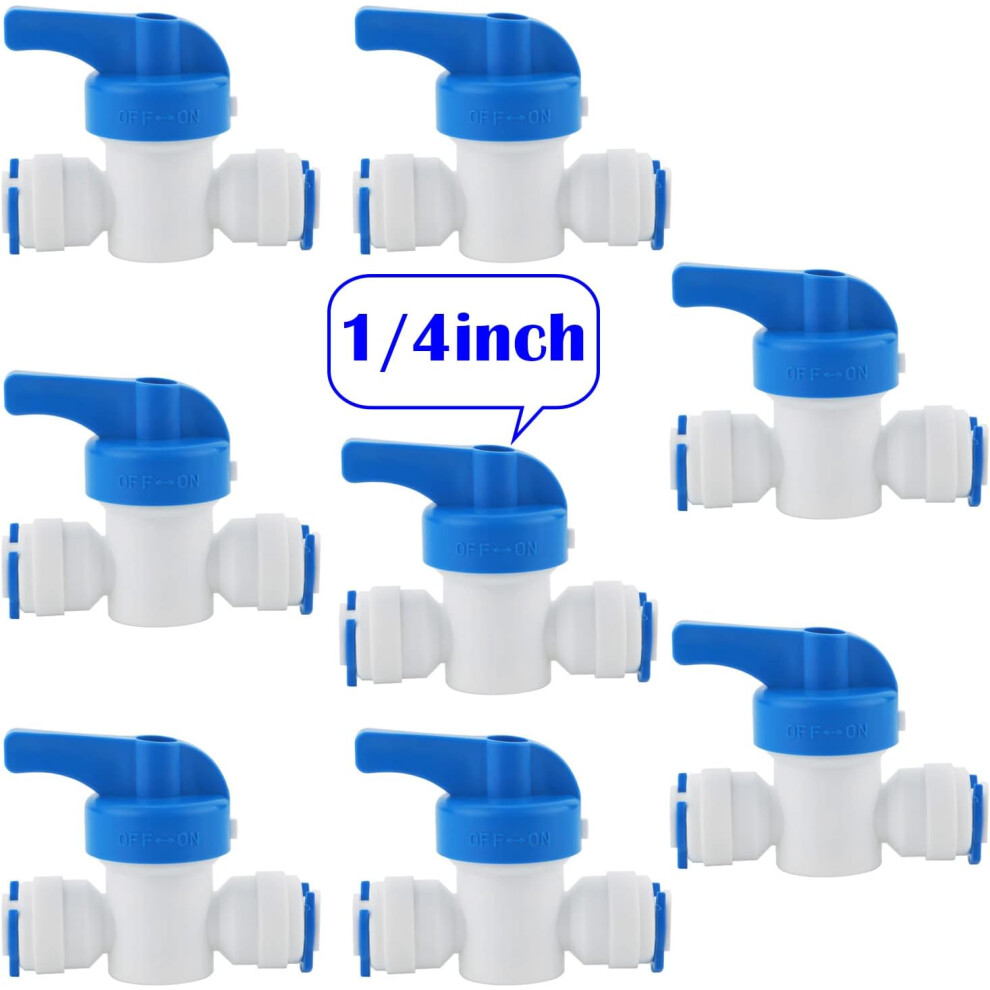 Quick Connect Fitting For Water Filter Systems, Locking Clips Provide Secure Connections, Standard Fitting For 1/4" Od Tubing, No Tools Required For 9405630189162