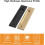 Flush Pull Handle For Cabinets Wardrobes, Smooth Surfaces Invisible Design Solid Carbon Steel, Easy Install Heavy Duty For Kitchen Bathroom Area (Set 3